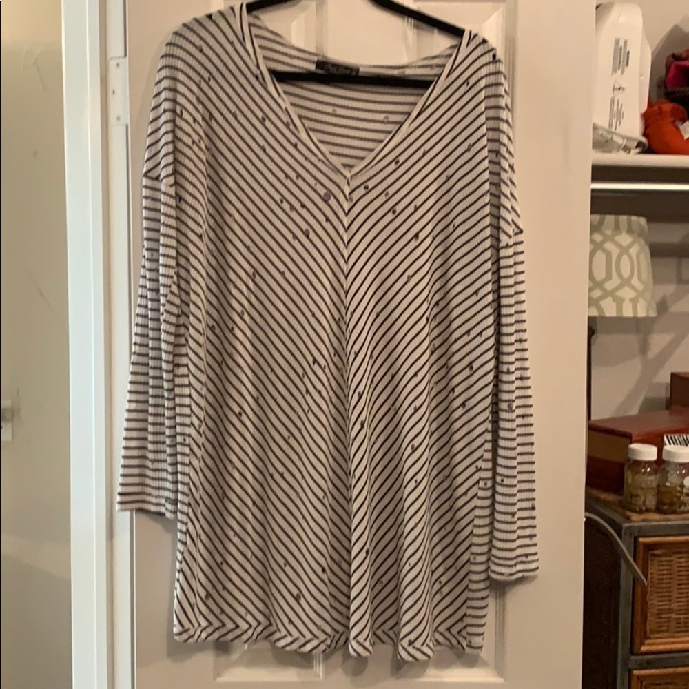 Black and White Tunic